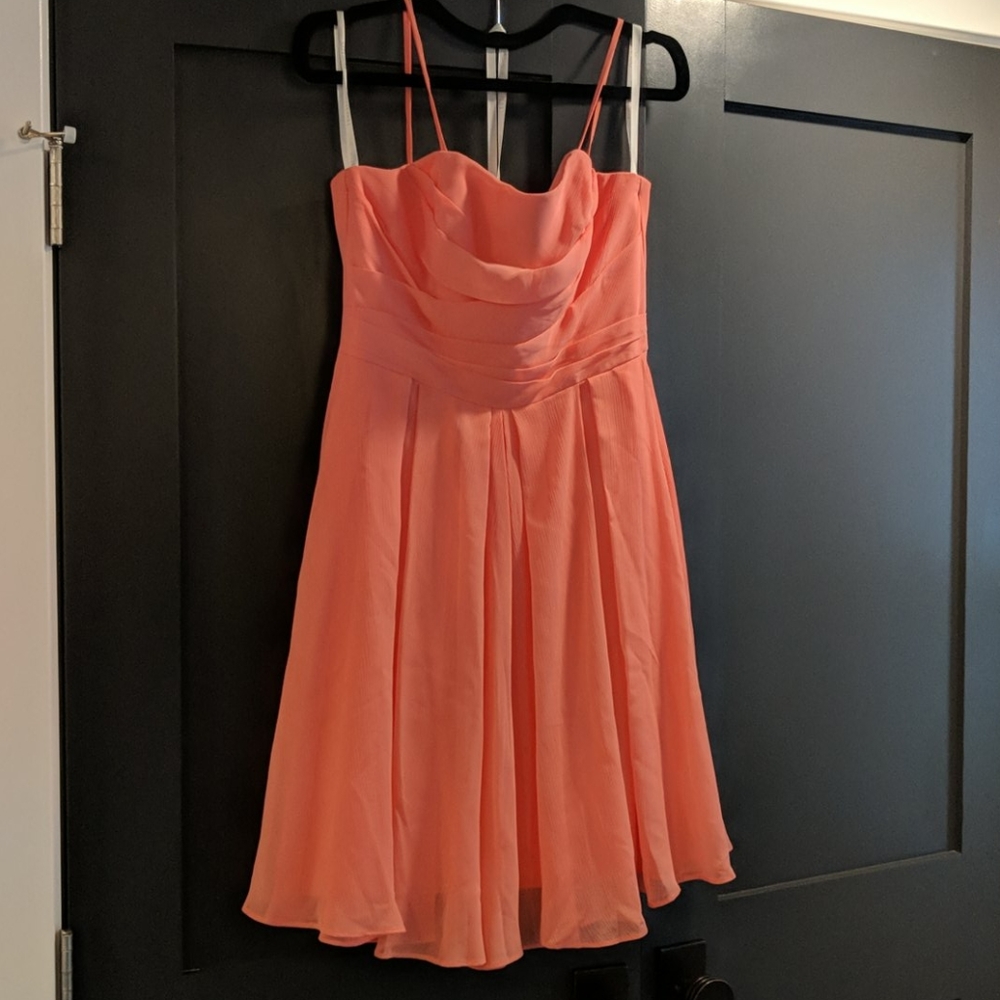 Coral Bridesmaid Dress